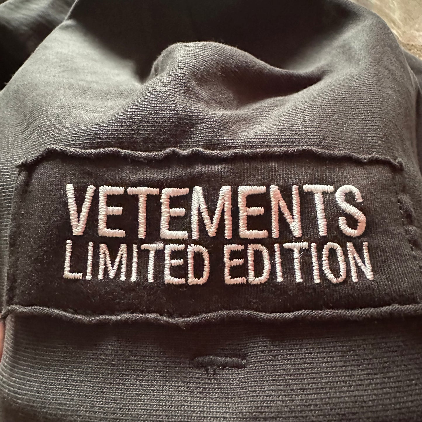 Vetements J’Adore Hardcore Hoodie
