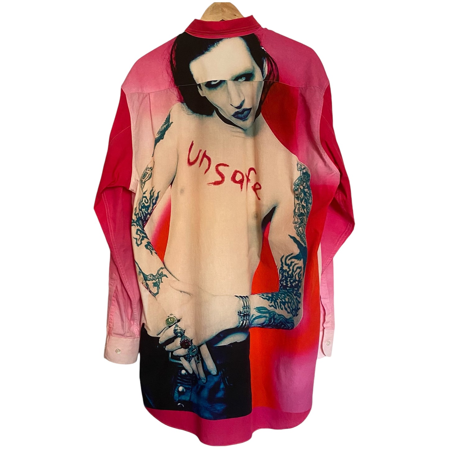 Vetements RUNWAY Marilyn Manson Shirt F/W 18