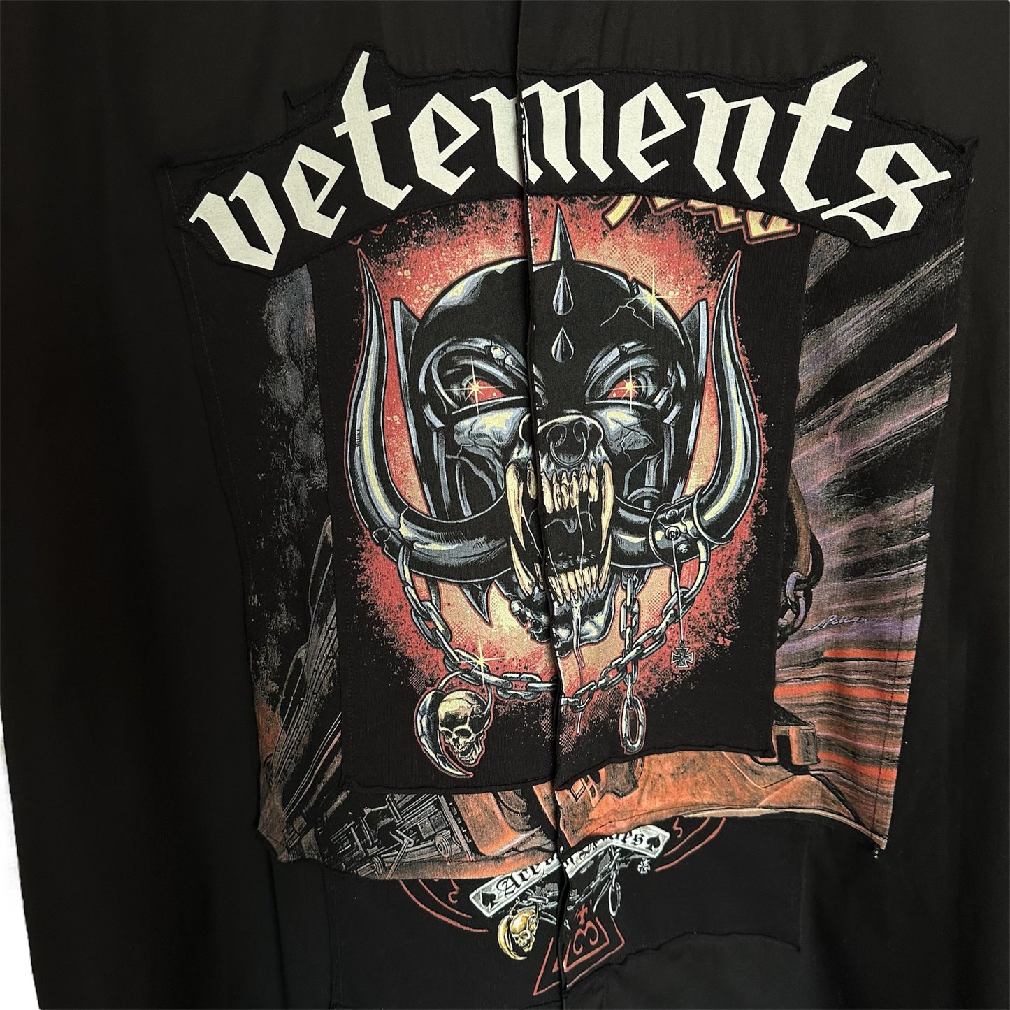 Vetements Motorhead Sleeveless Jersey Shirt