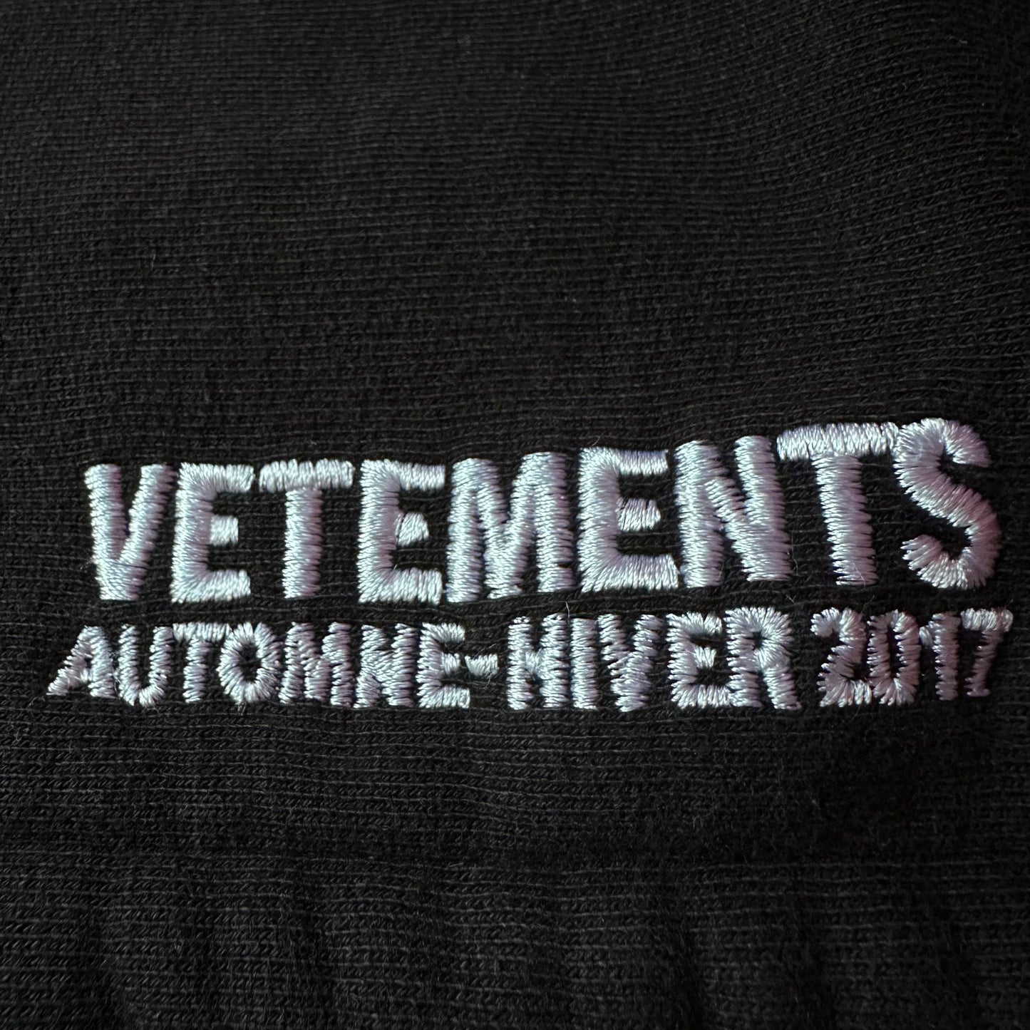 Vetements Total Fucking Darkness Hoodie Pour Femme AW16