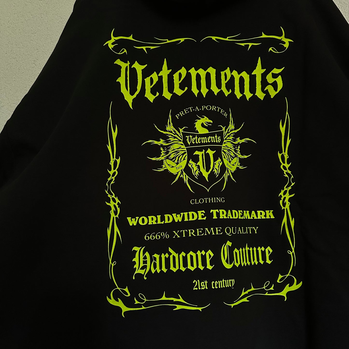 Vetements Pret A Porter Hoodie