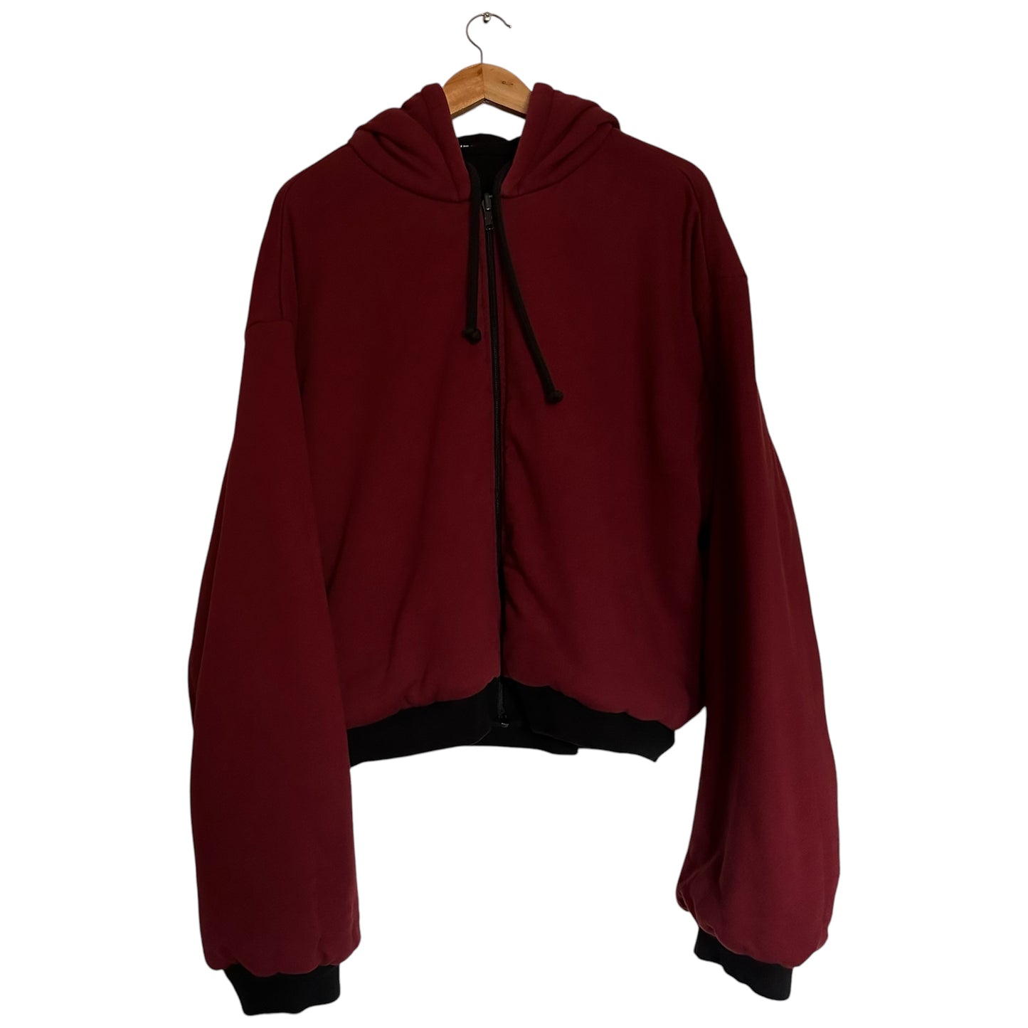 Vetements Total Fucking Darkness Eleven Inch Gun Club Reversible Hoodie AW16