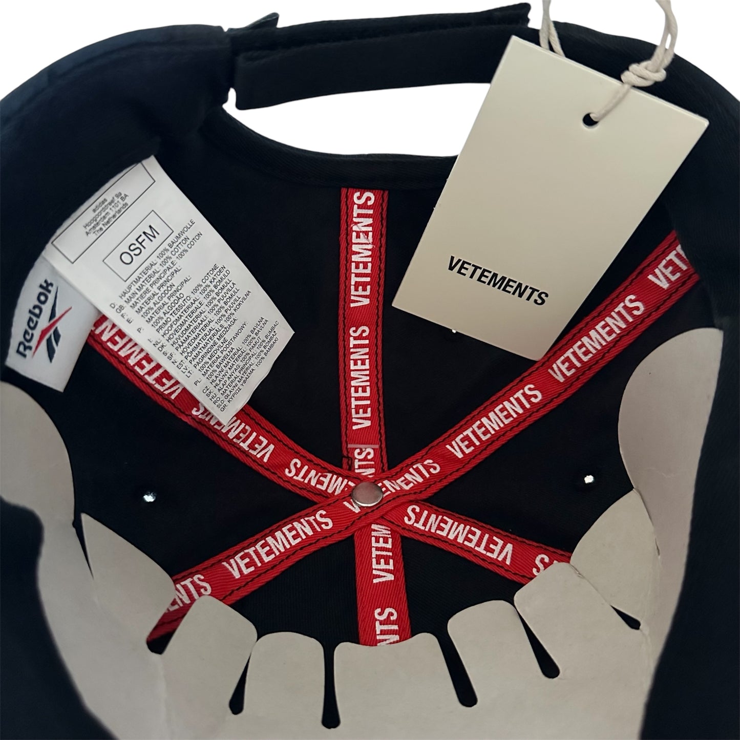 Vetements Dressmakers Corporation Cap SS20
