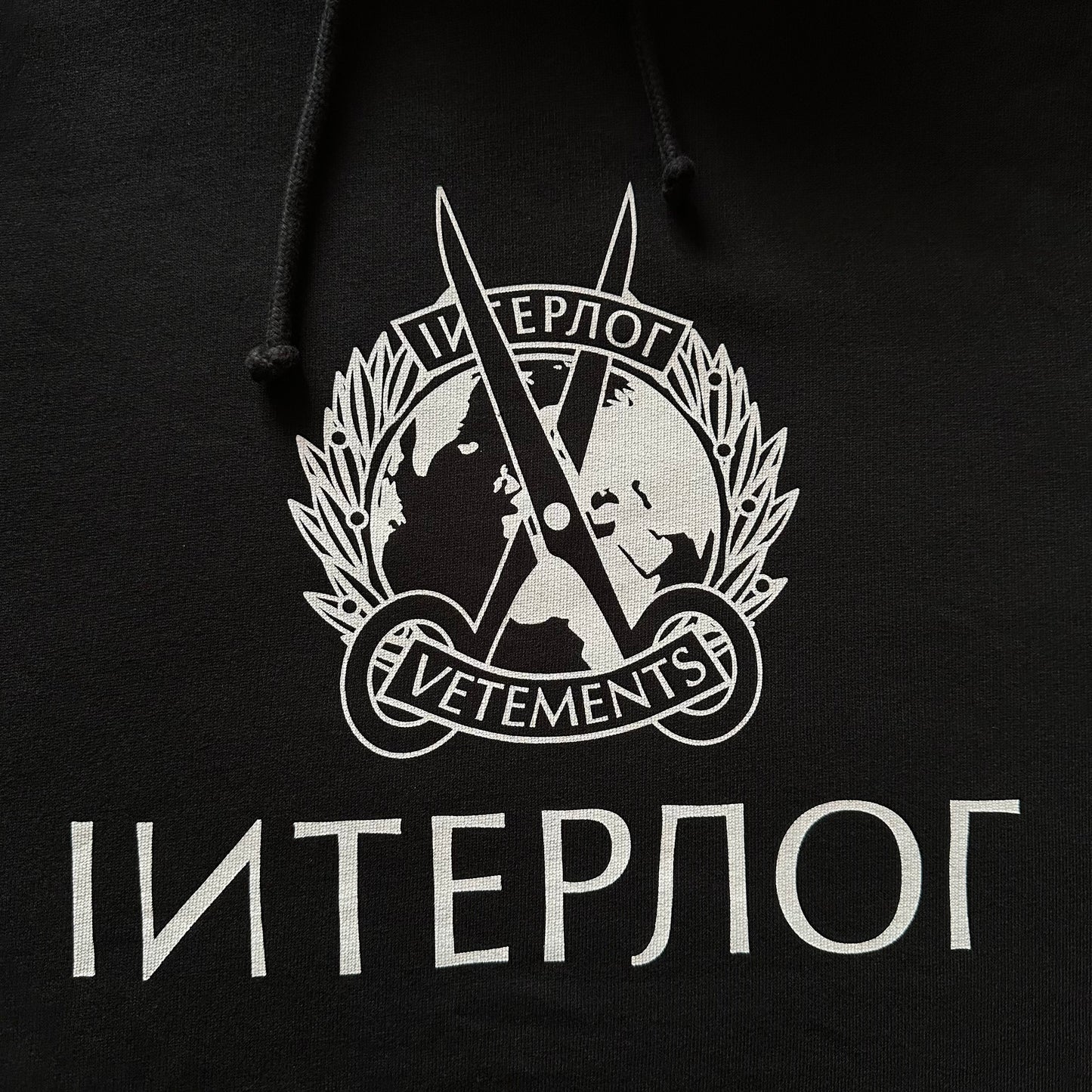 Vetements Interpol Hoodie AW19