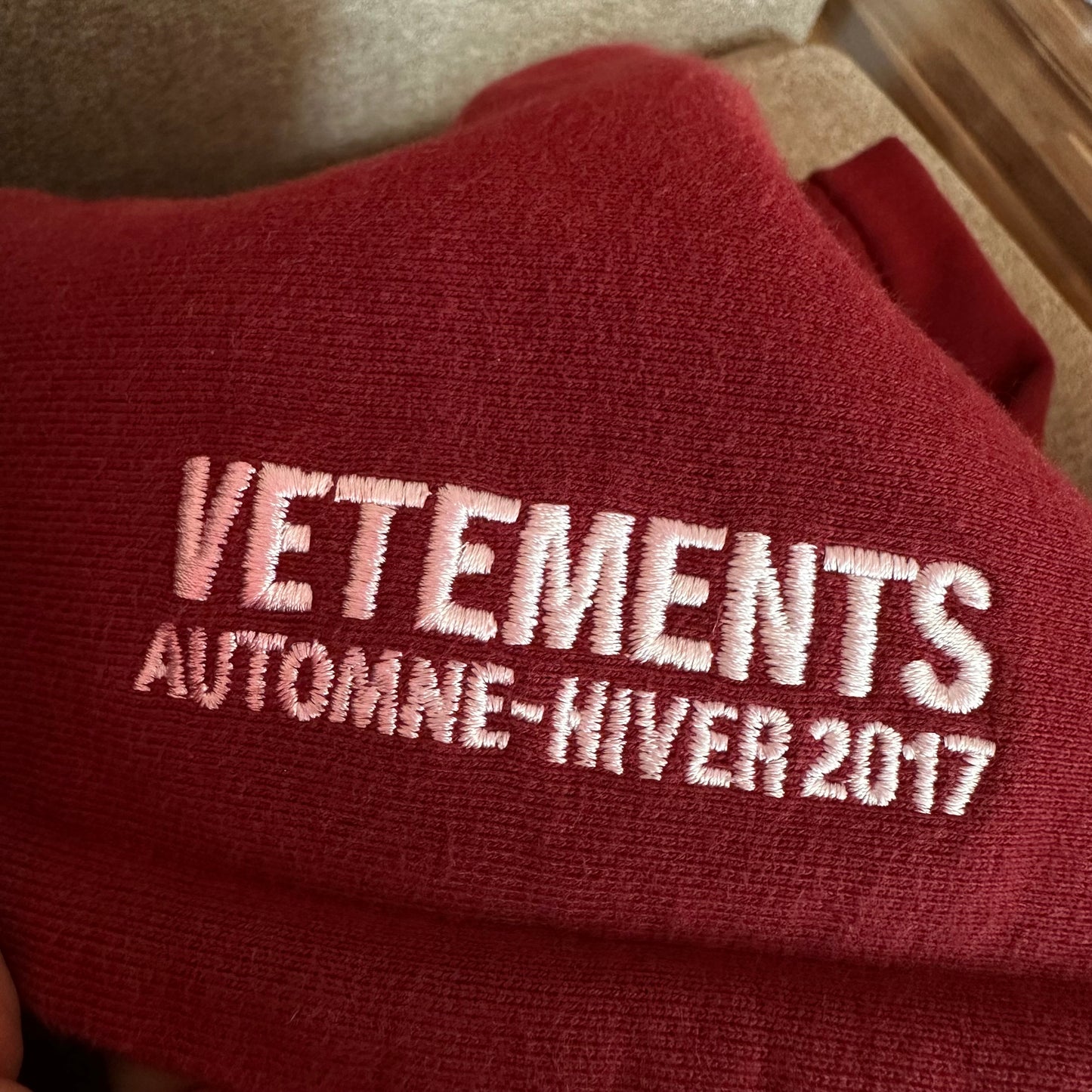 Vetements May The Bridges AW16 hoodie Pour Homme