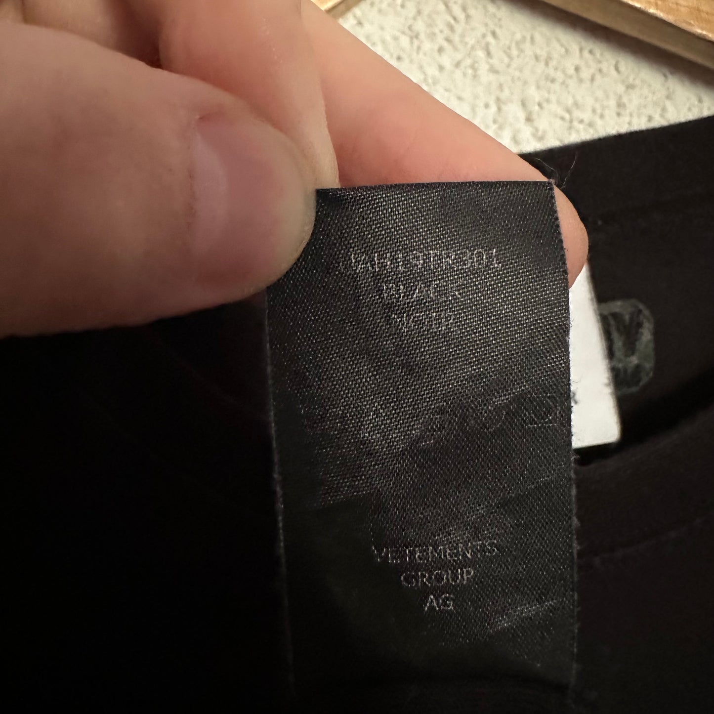 Vetements World’d Best Dad / Great Wall Of China Tee AW18