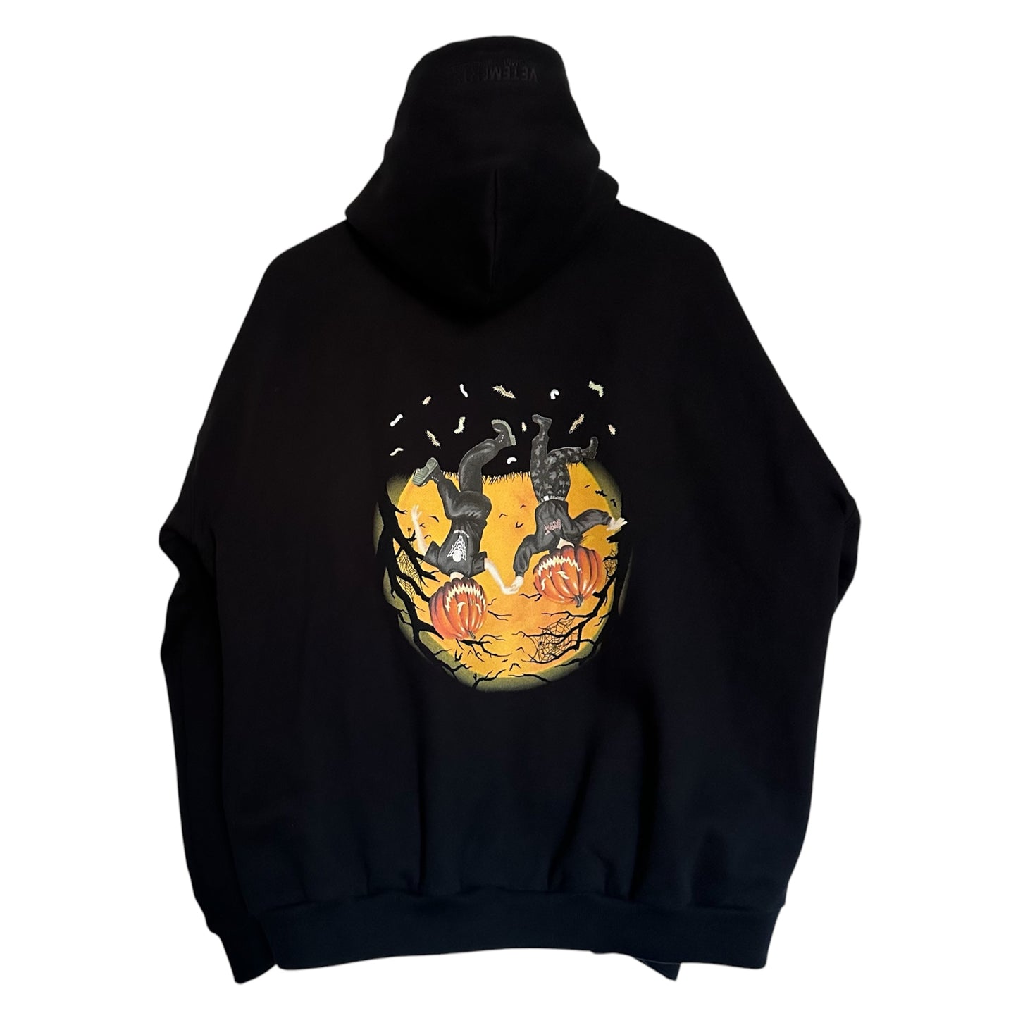 Vetements Runway Hocus Pocus Upside Down Zip Up Hoodie AW19