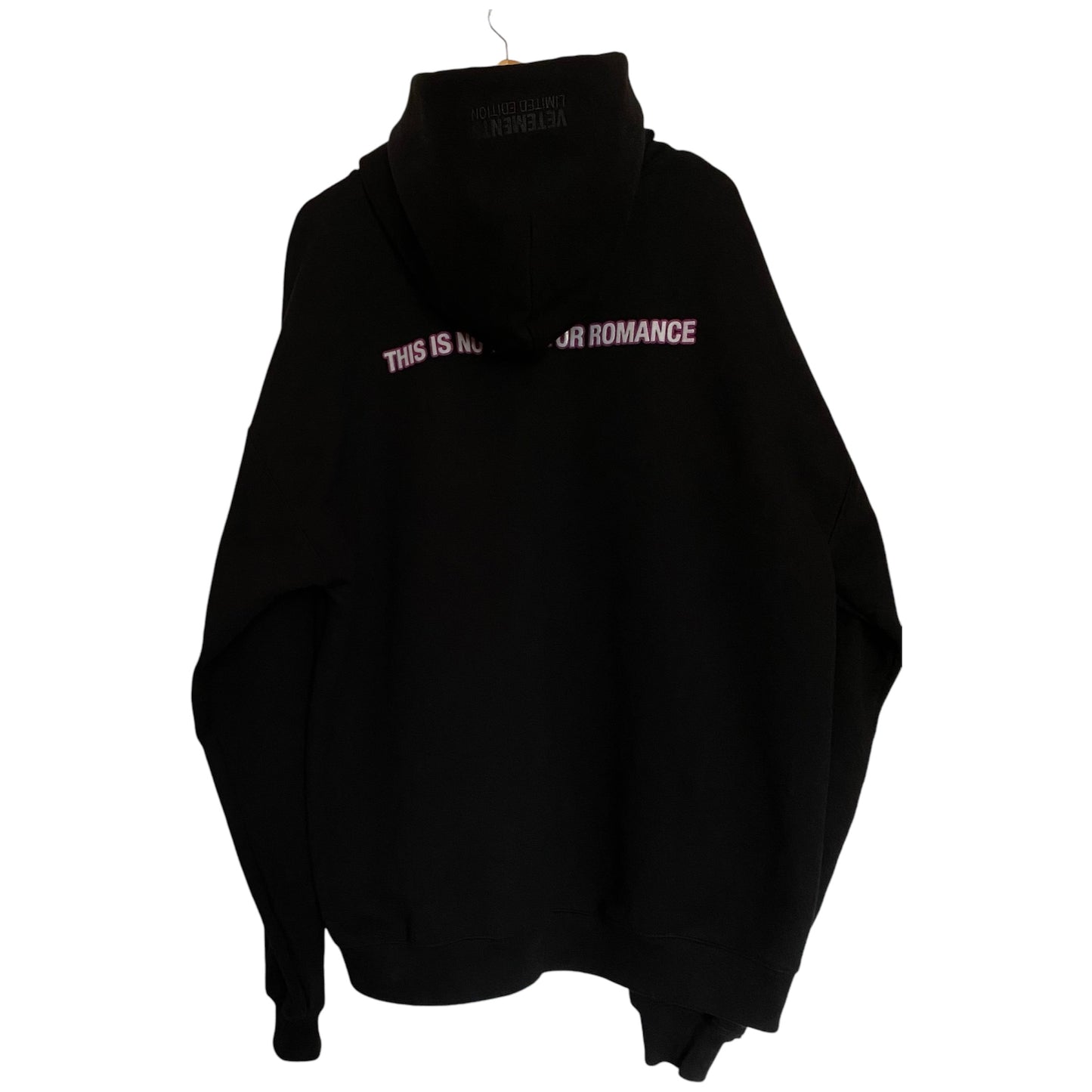 Vetements No Time For Romance Hoodie F/W 21