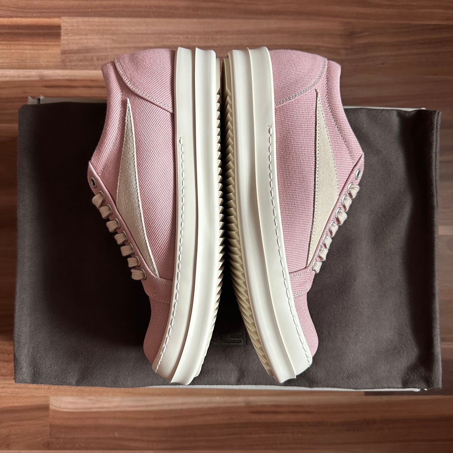 Rick Owens Drkshdw Vintage Sneakers Pink