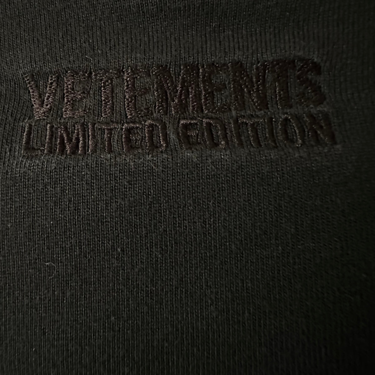 Vetements Death Metal Longsleeve SS24