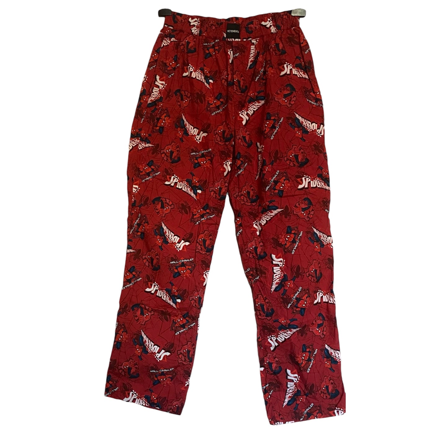 Vetements Spider Man Pants