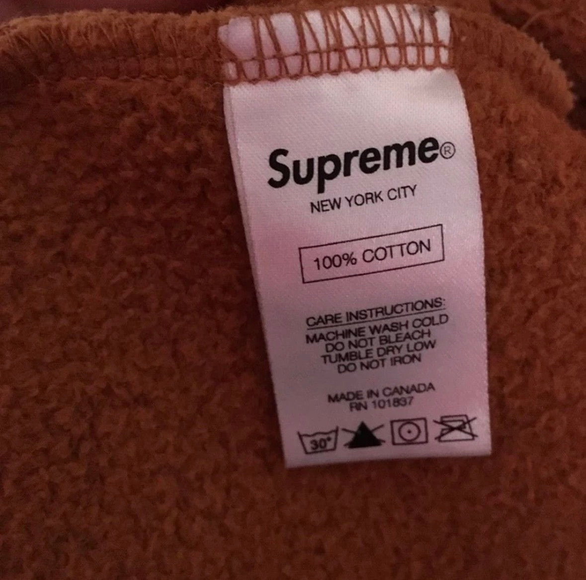 Supreme Playboy Hoodie FW15