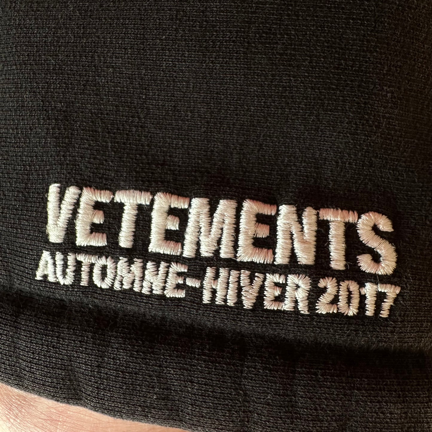 Vetements Total Fucking Darkness Hoodie AW16