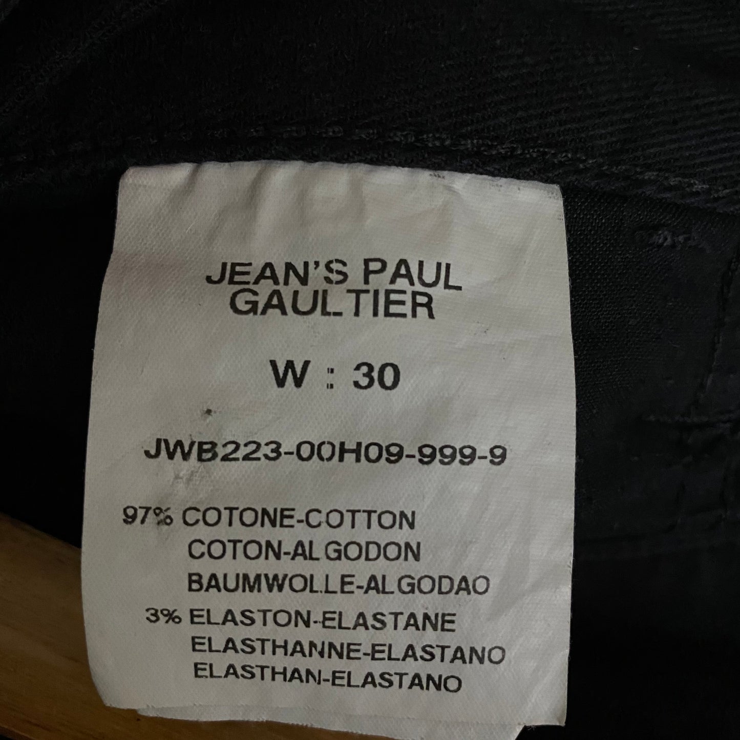 Jean Paul Gaultier Stripe Denim Jeans