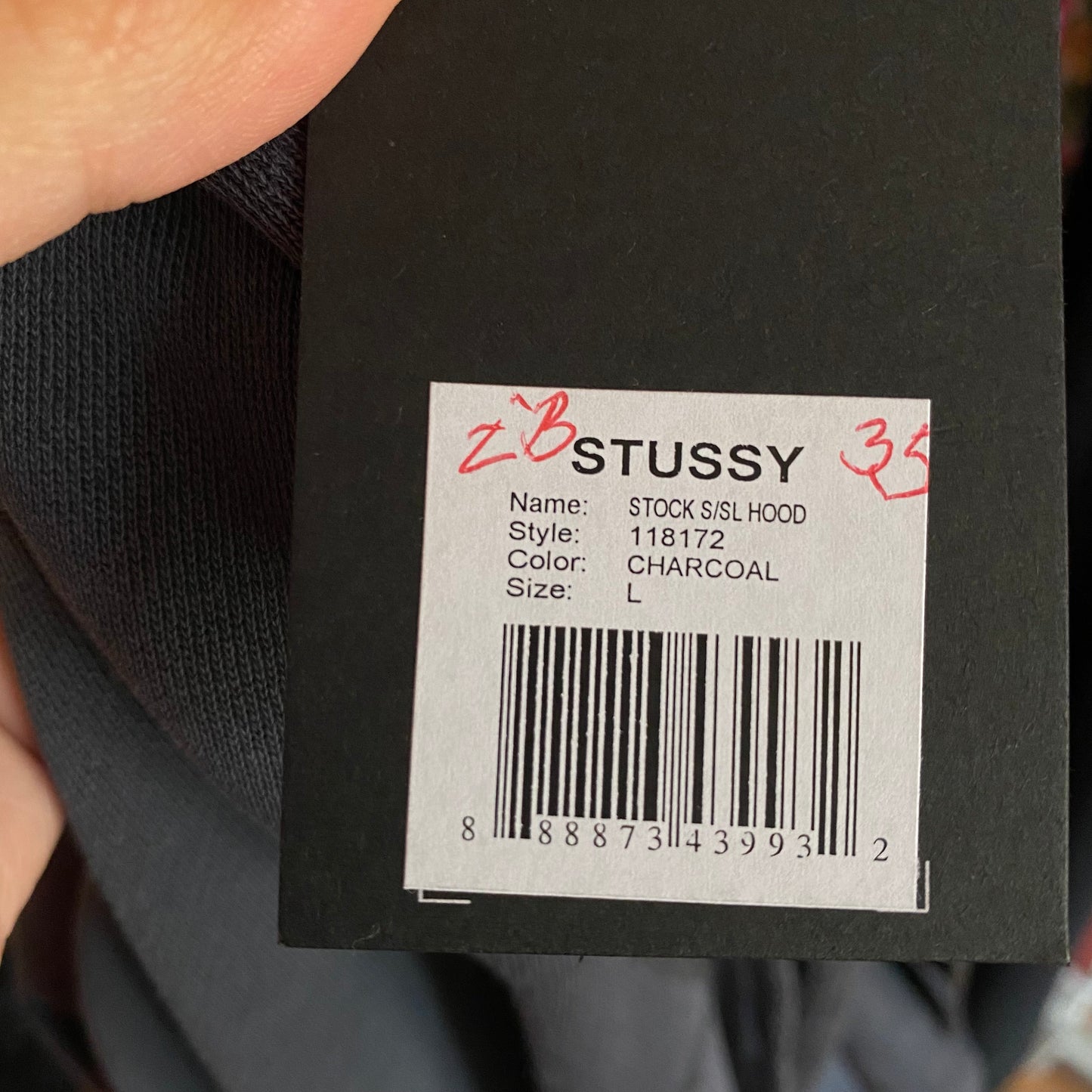 Stussy Stock Shortsleeve Hoodie