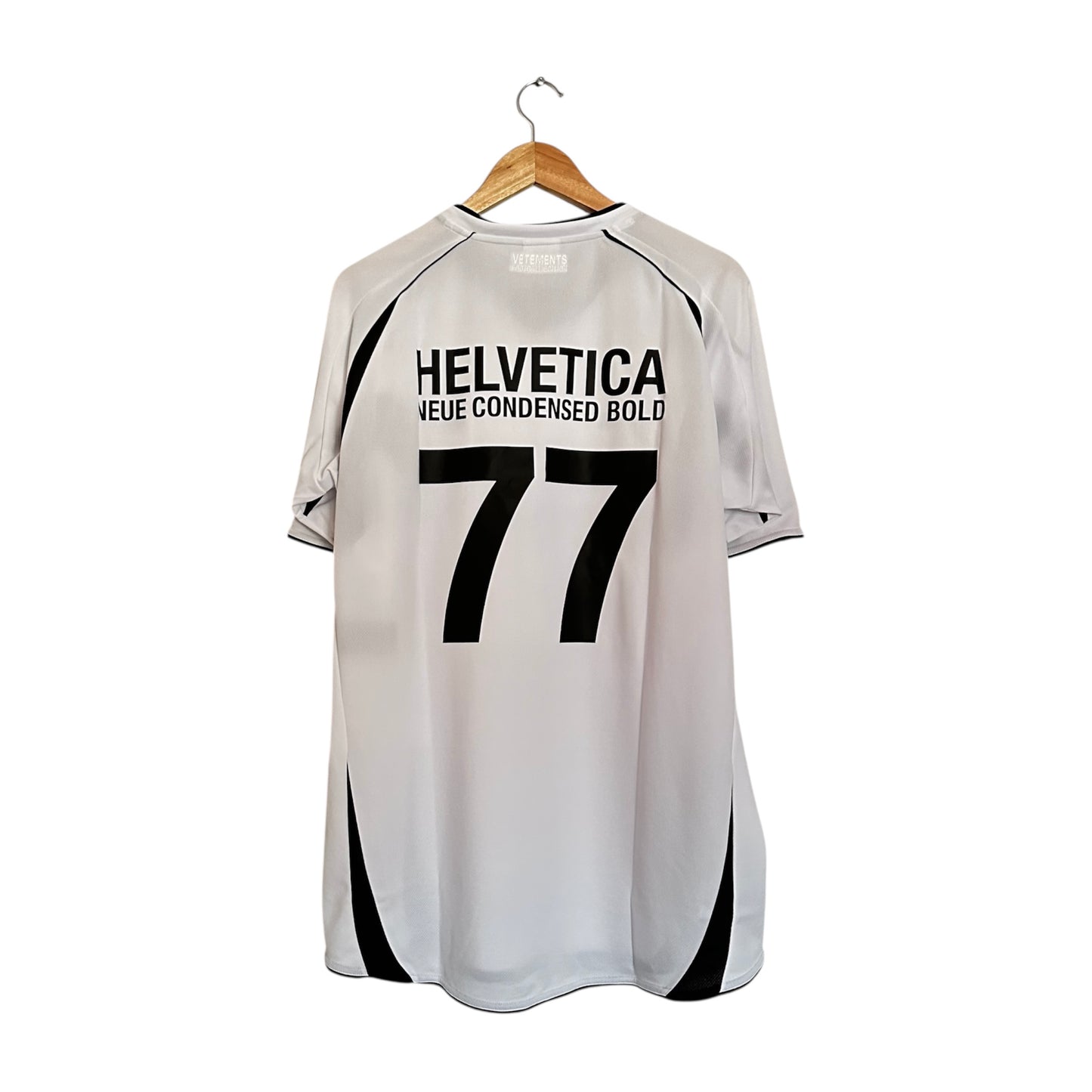 Vetements Trademark Footbal Jersey T-Shirt