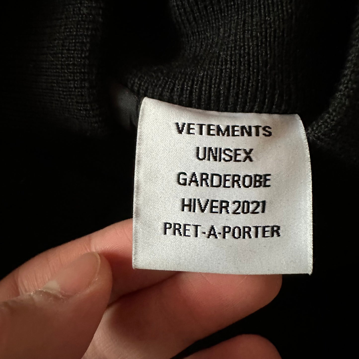 Vetements College Bomber Jacket