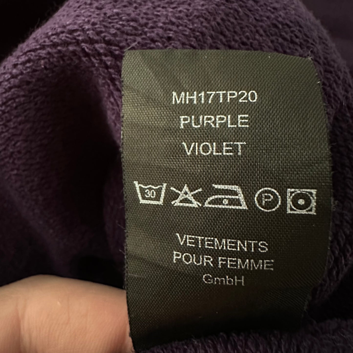 Vetements Sexual Fantasies hoodie AW16