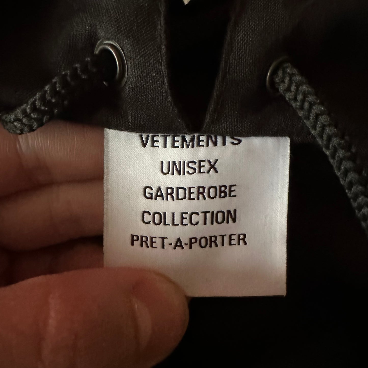 Vetements Military Gimp Mask Parka Jacket AW24