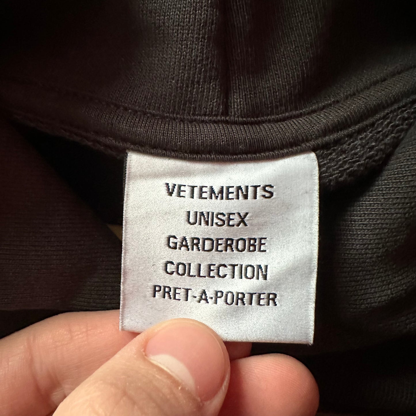 Vetements RUNWAY J’Adore Hardcore Hoodie