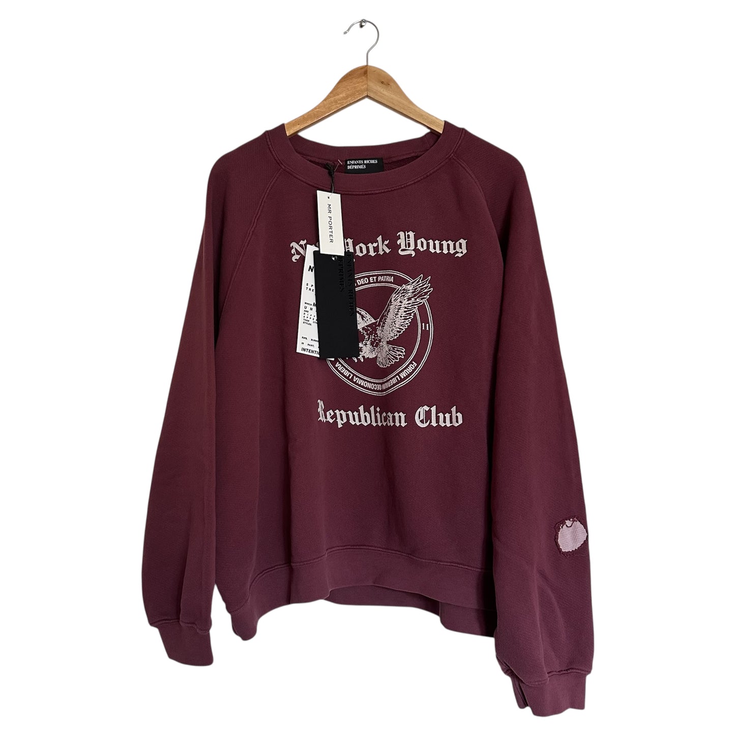Enfants Riches Deprimes New York Young Republicans Crewneck SS25
