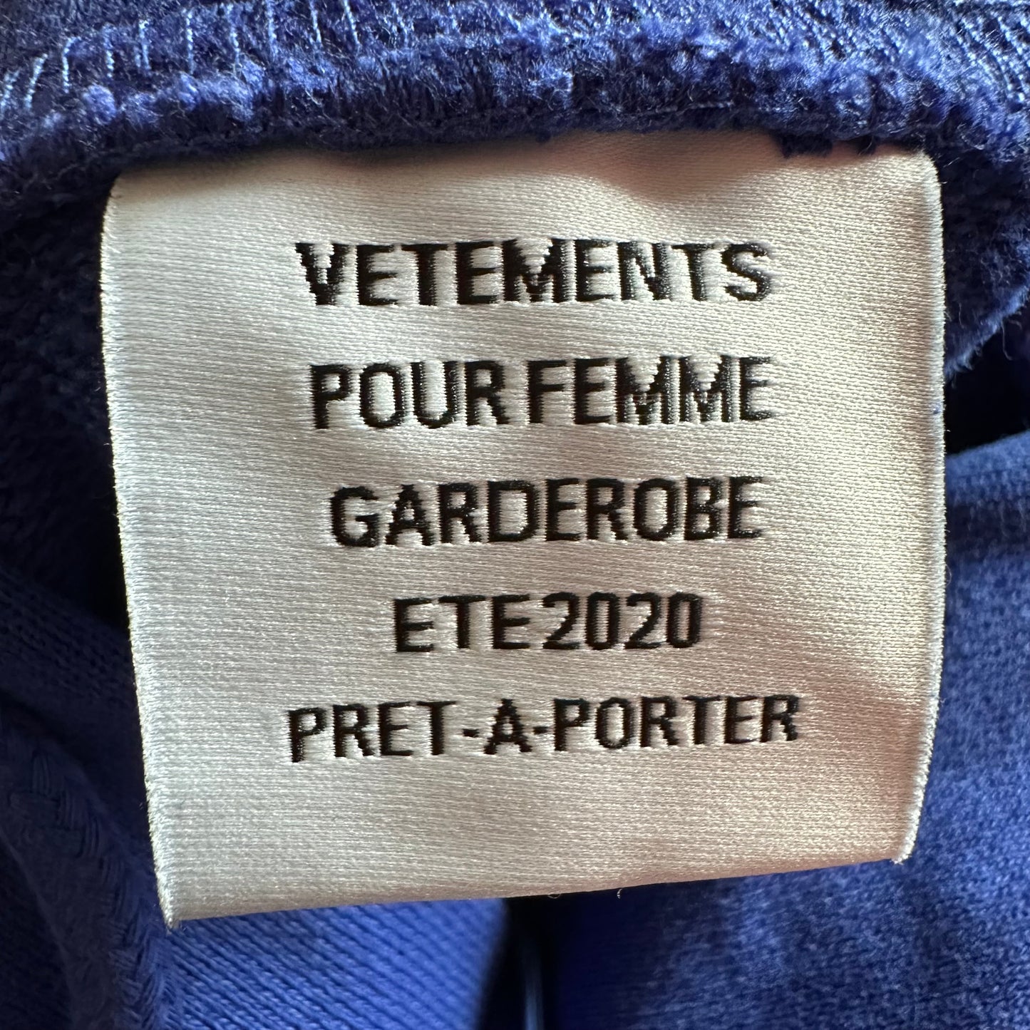 Vetements Ecstasy Hoodie SS19