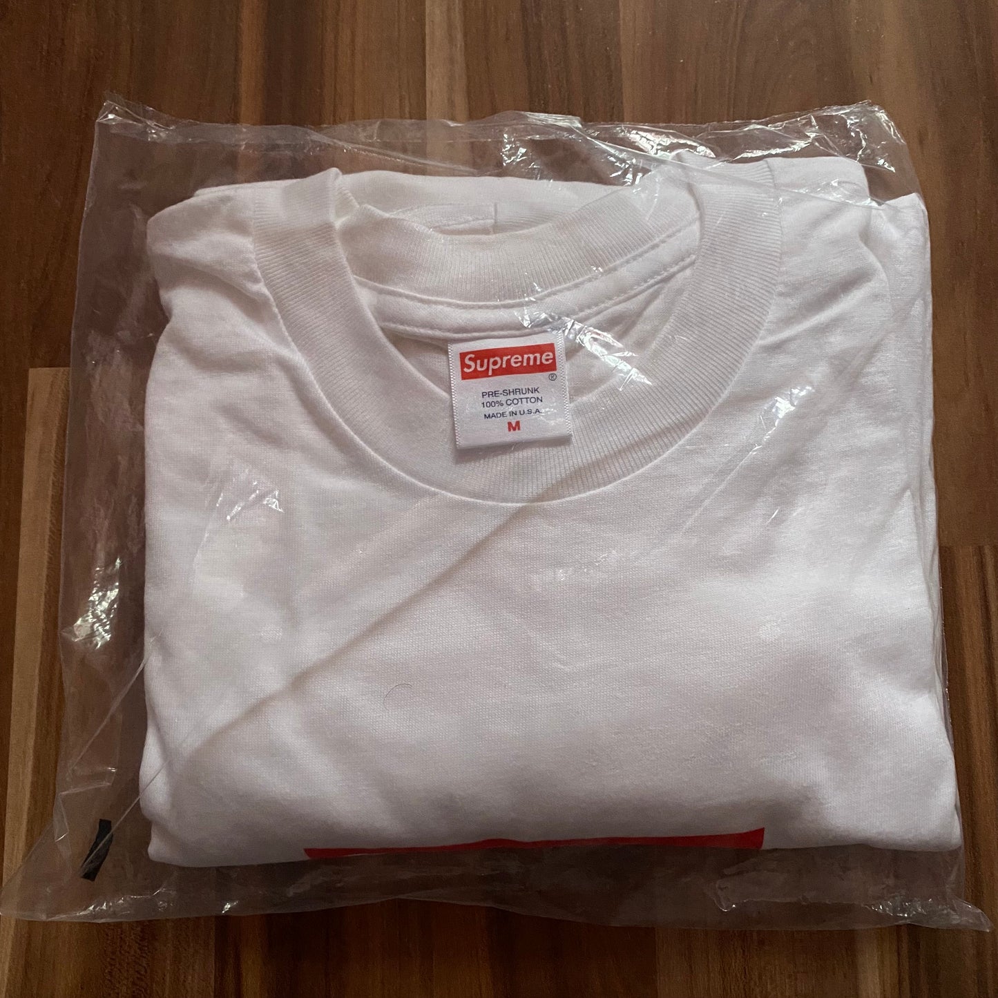 Supreme Box Logo L/S Tee White