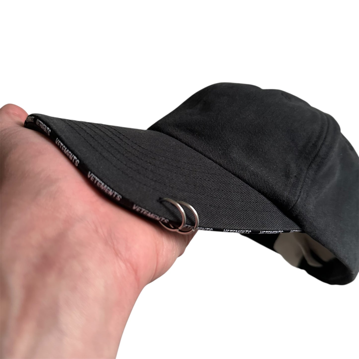 Vetements Anarchy Piercing Cap FW19 by Demna Gvasalia