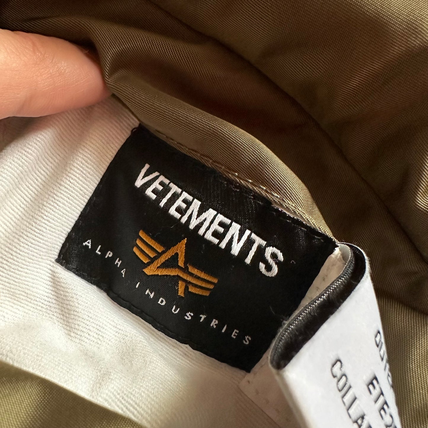 Vetements Alpha Industries Reversible Vest S/S 18