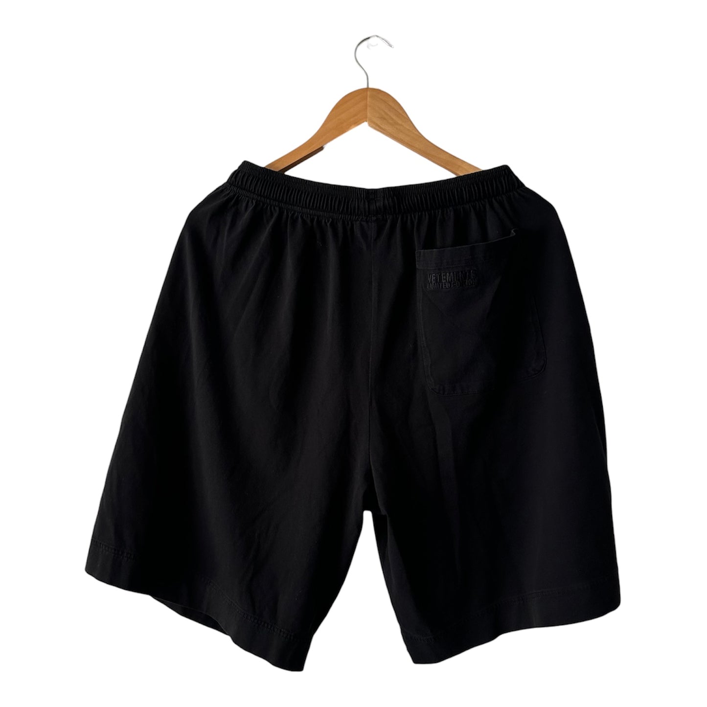 Vetements Cotton Logo Shorts