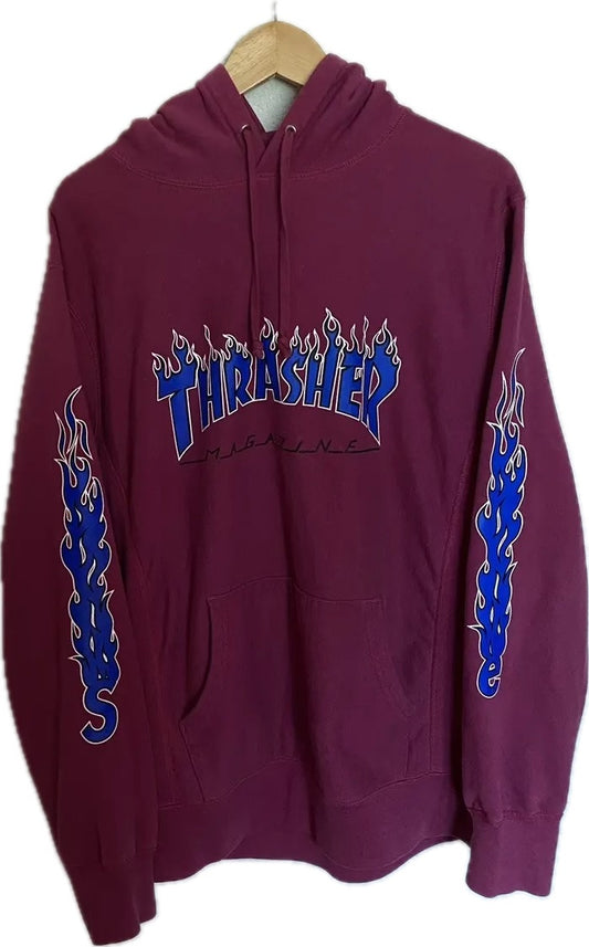 Supreme Thrasher Flame Logo hoodie