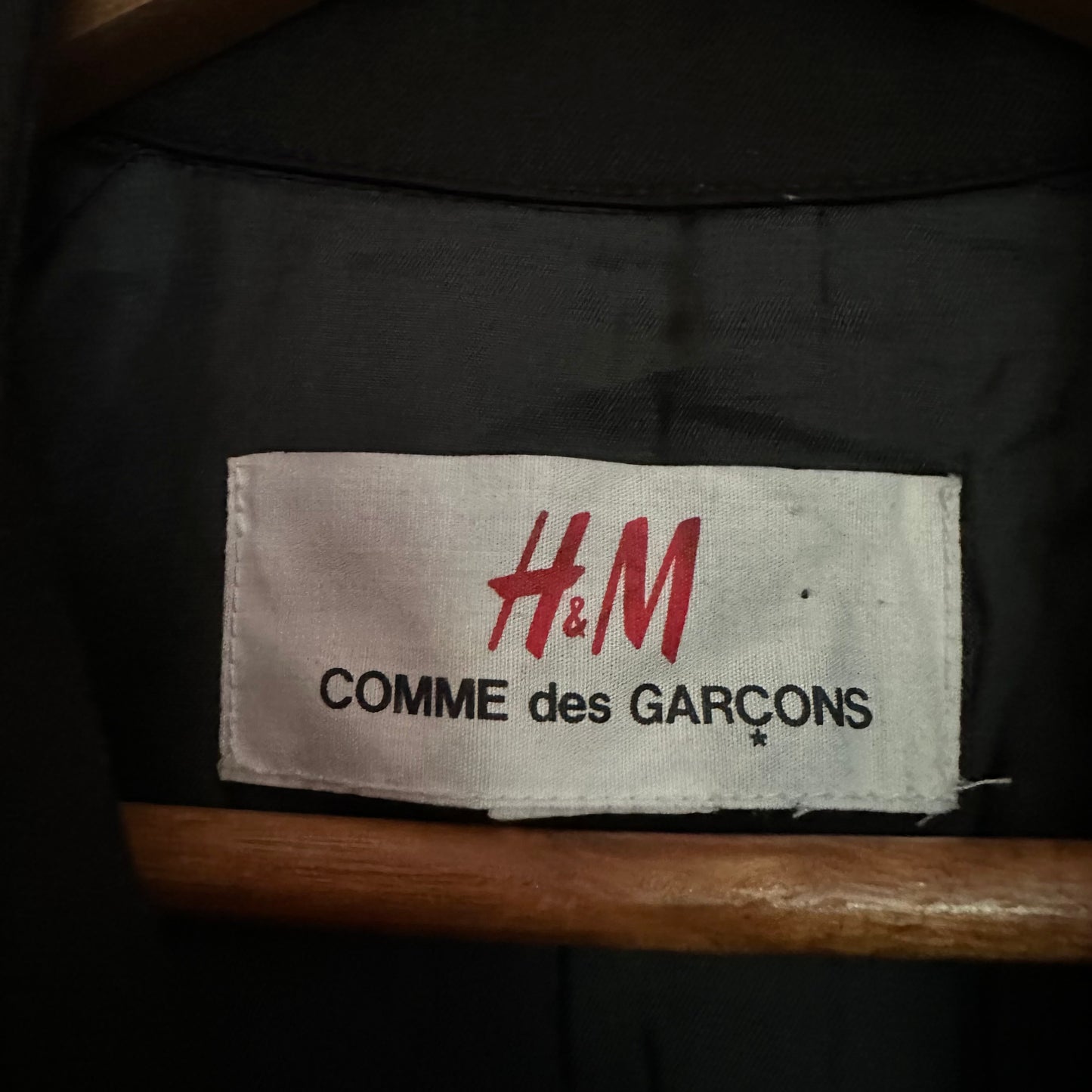 COMME des GARCONS H&M Trench Coat