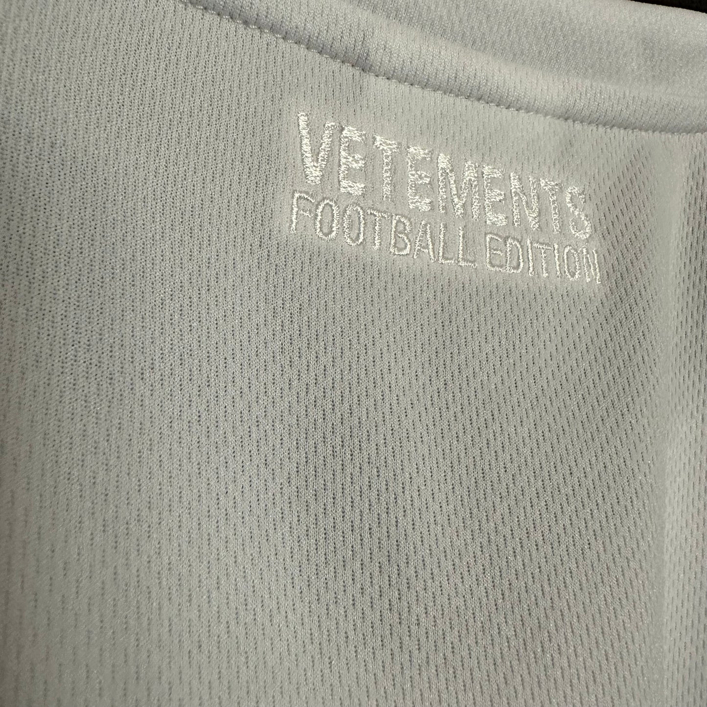 Vetements Trademark Footbal Jersey T-Shirt