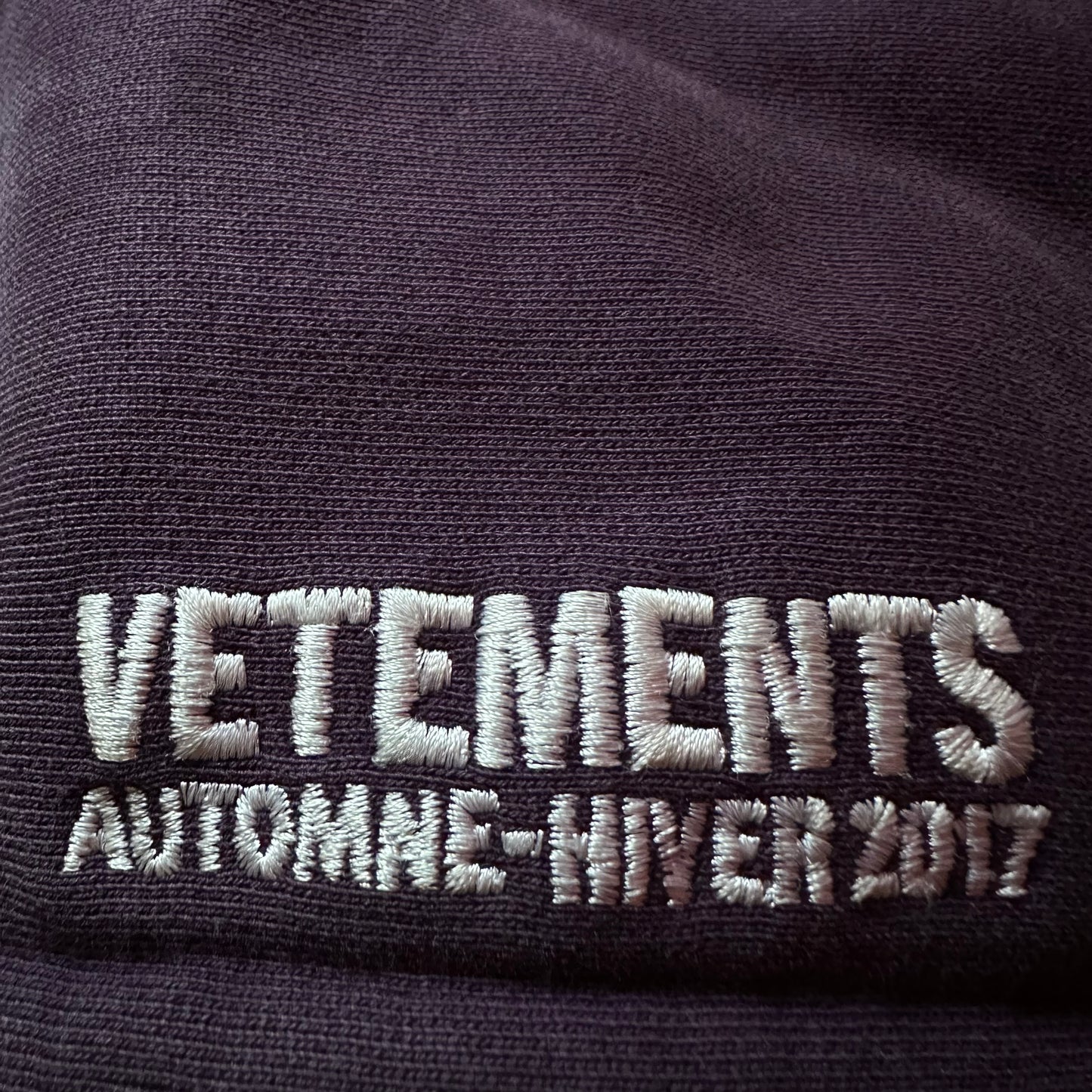 Vetements Sexual Fantasies hoodie AW16