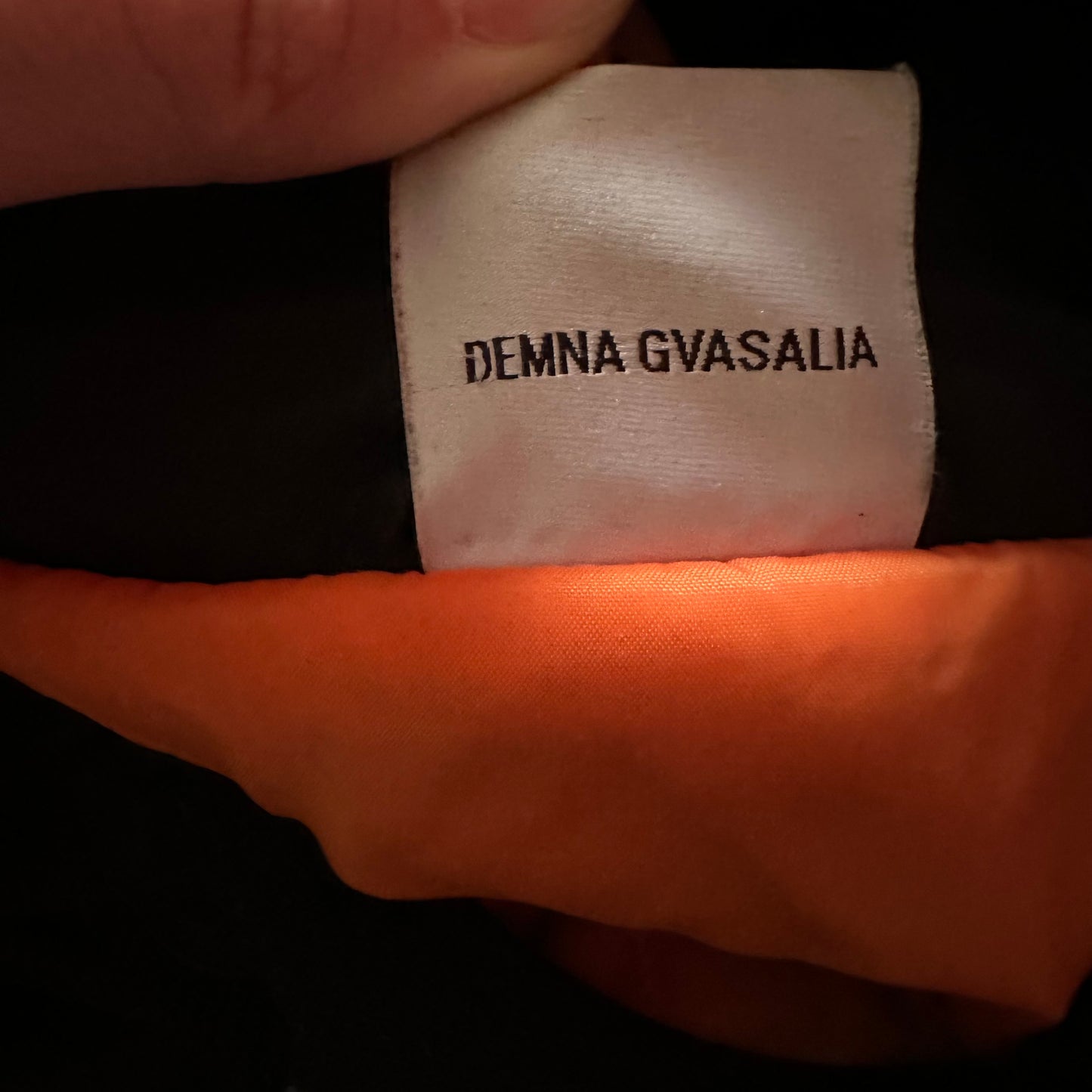 Vetements RUNWAY TFD Total Fucking Darkness Jacket AW16