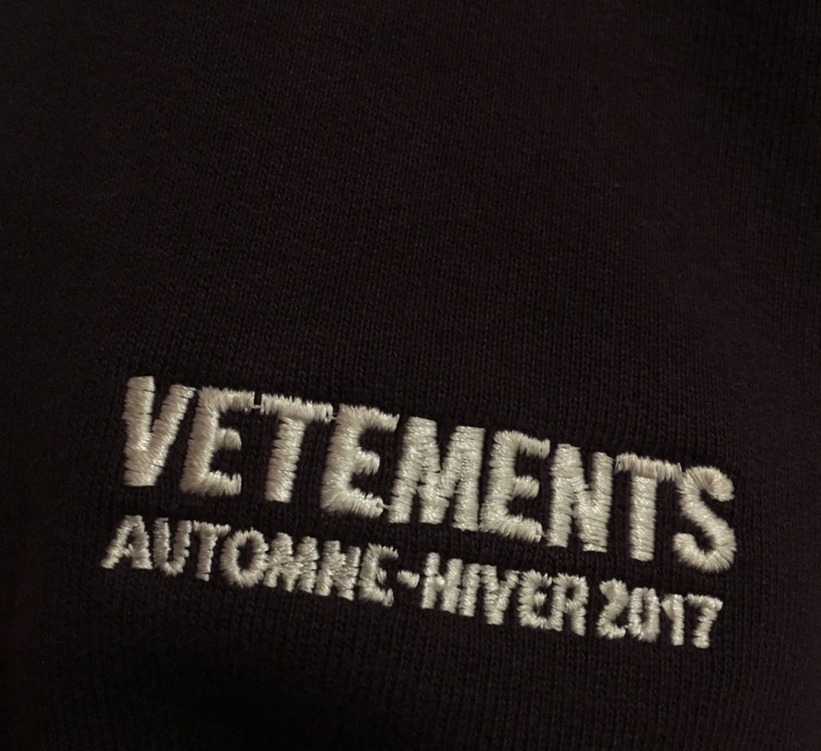 Vetements Unskinny Crewneck Sweatshirt