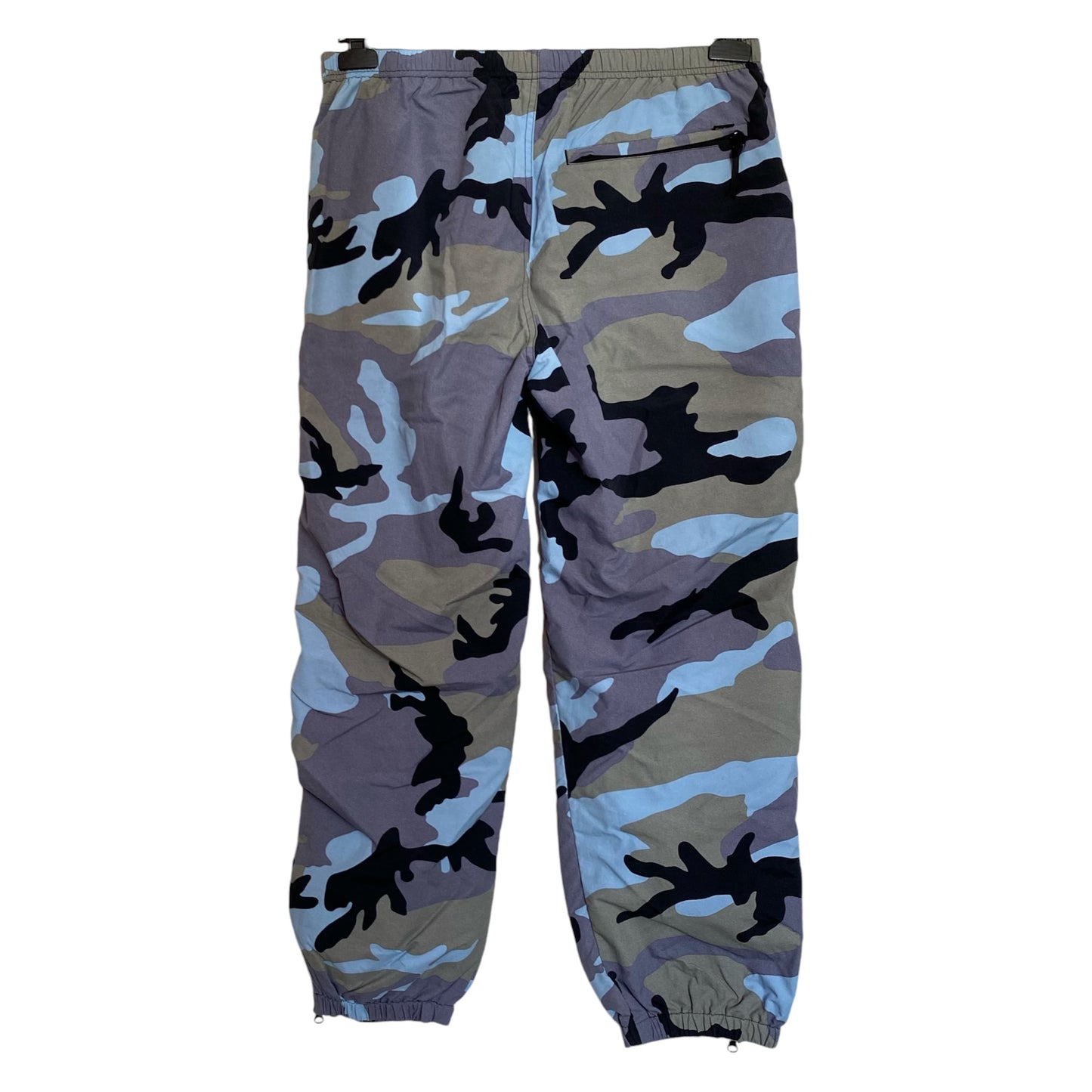 Supreme Blue Camo Warm Up Pants