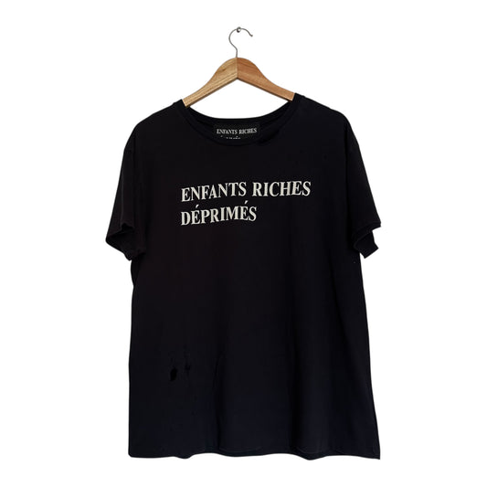 Enfants Riches Deprimes Distressed Logo Tee