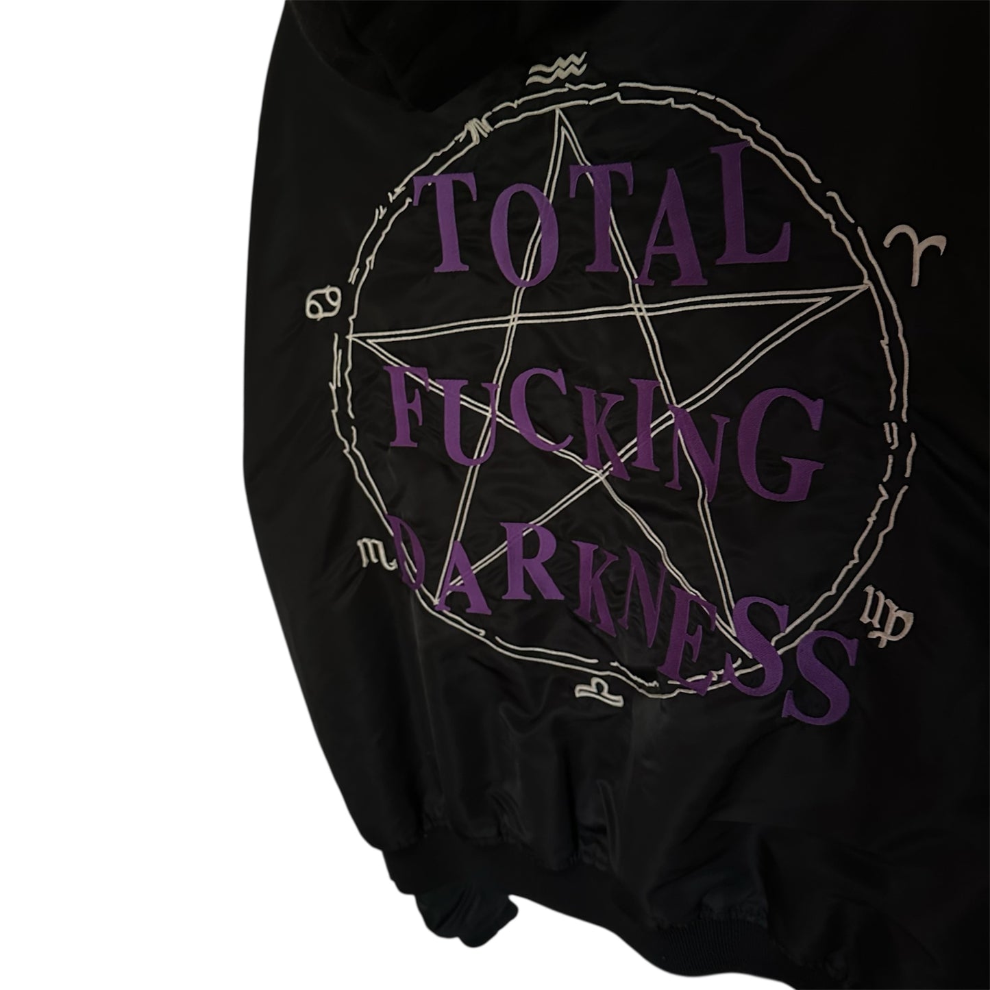 Vetements RUNWAY TFD Total Fucking Darkness Jacket AW16