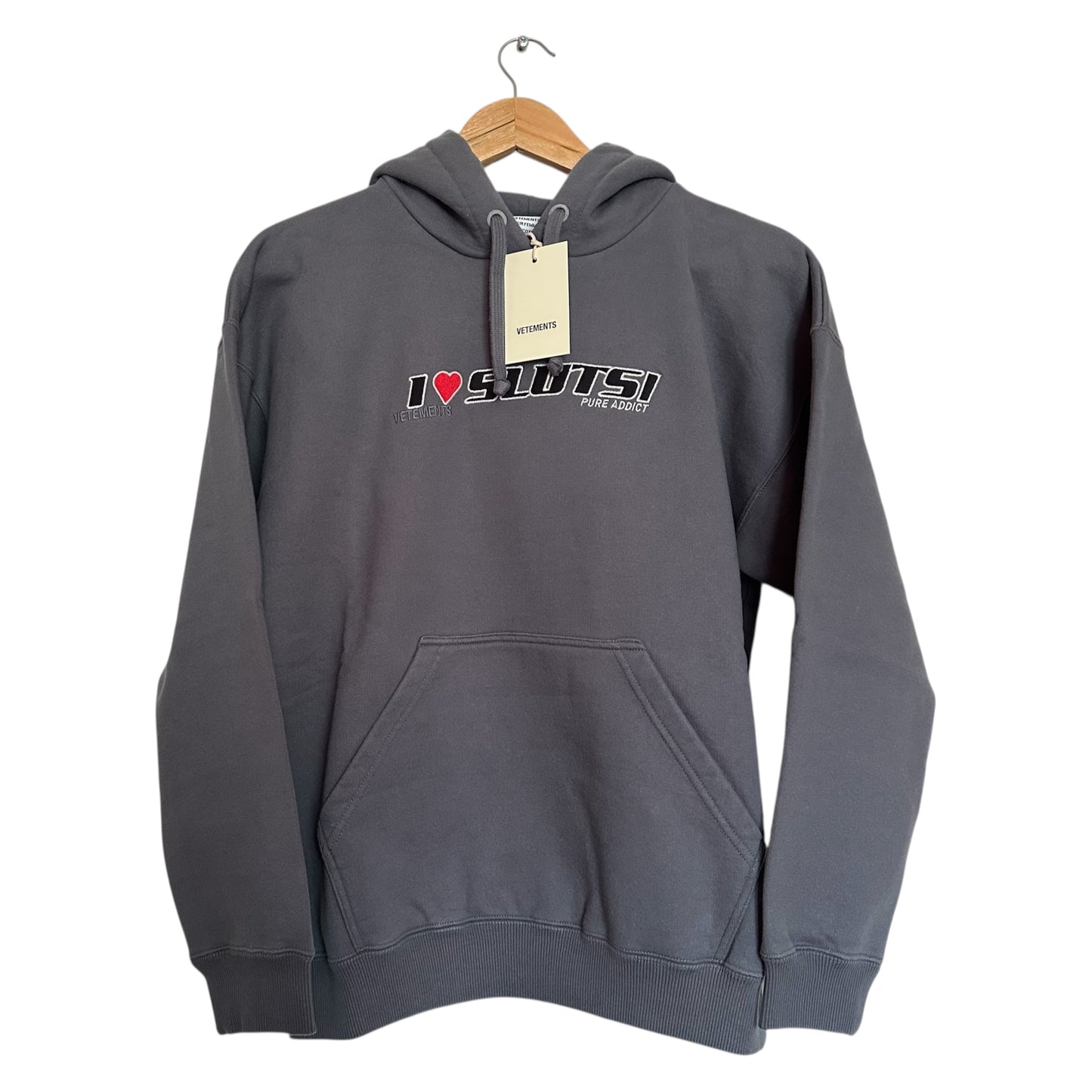 Vetements I Love Sluts hoodie AW18