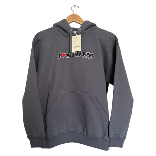 Vetements I Love Sluts hoodie AW18