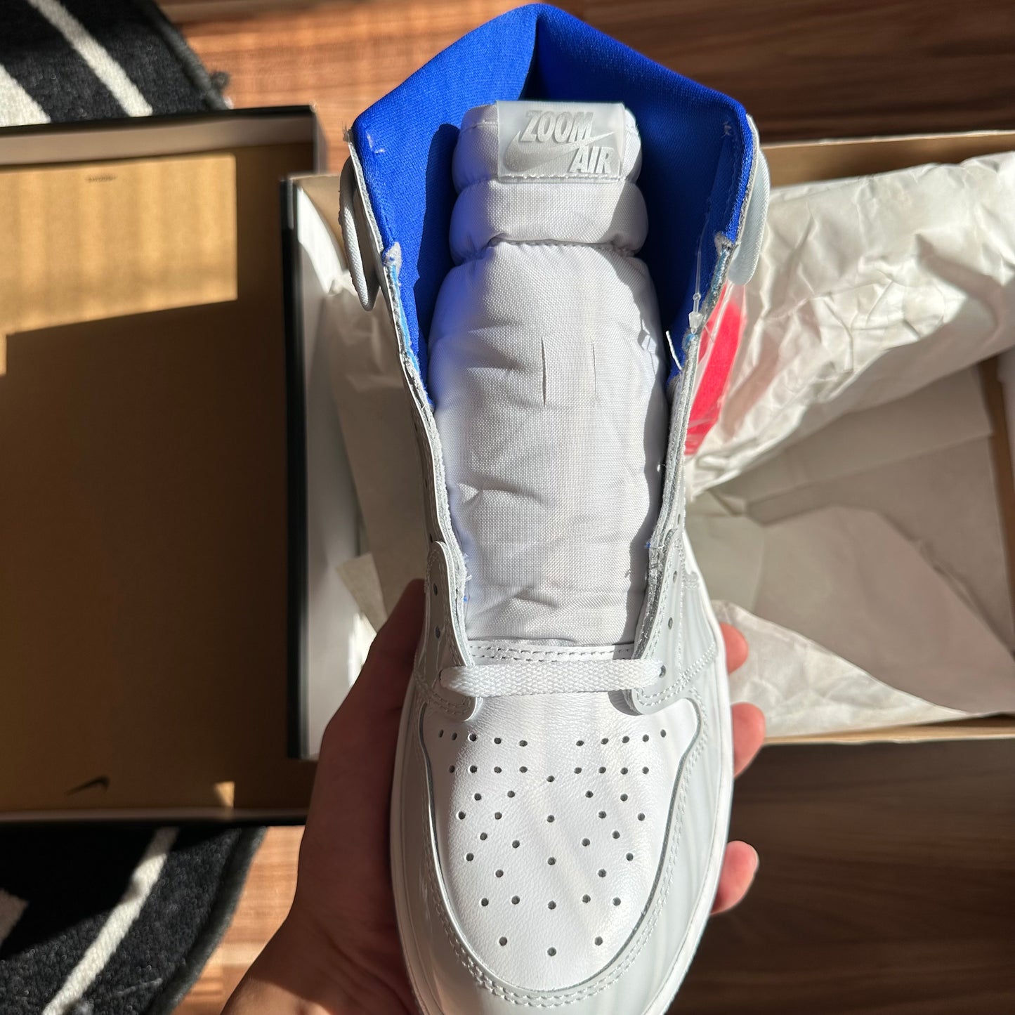 Jordan 1 Zoom High Racer Blue