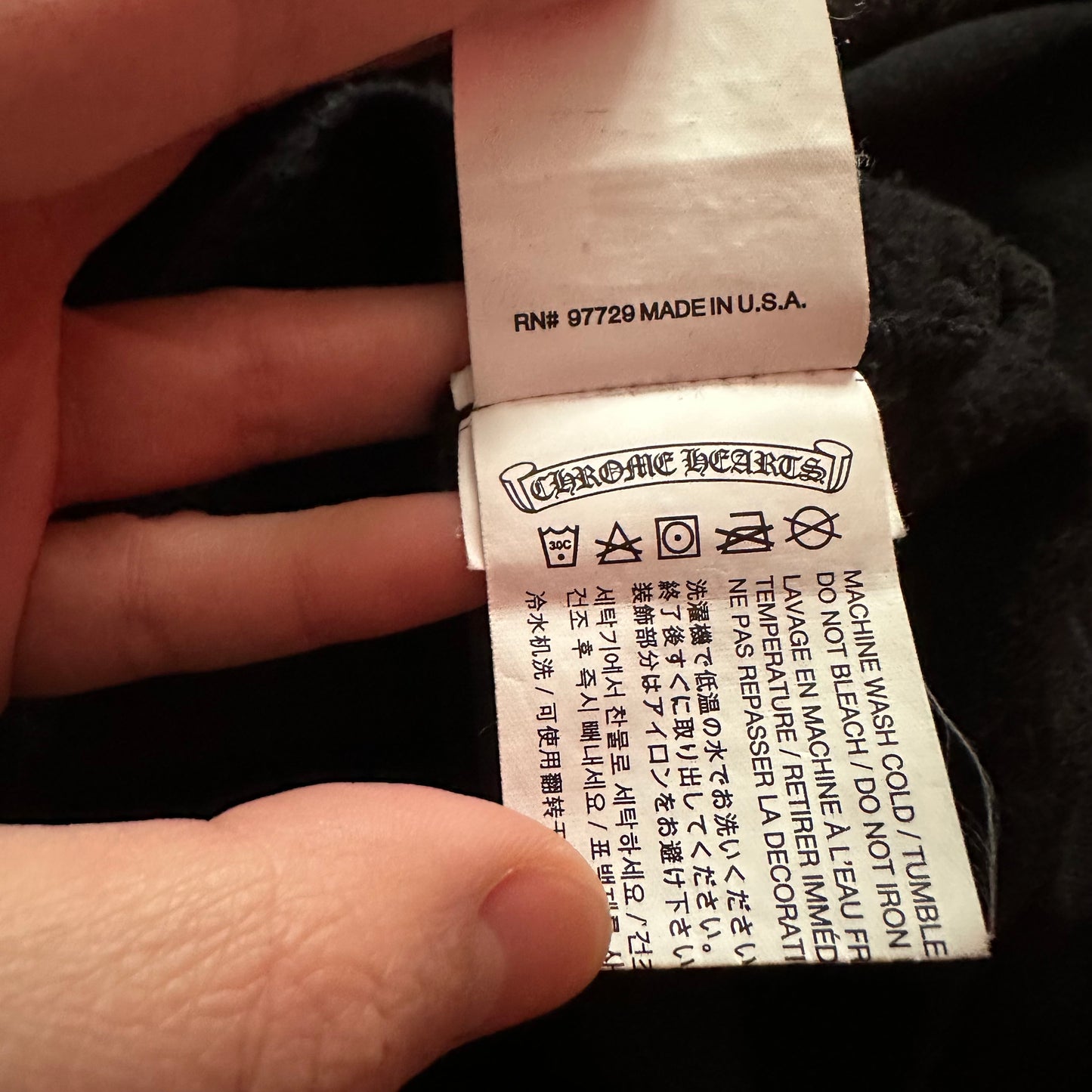 Chrome Hearts FOTI Zip Up Hoodie