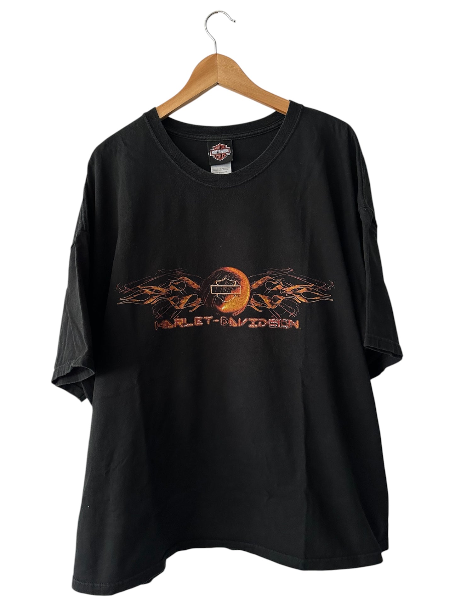 Vintage 00’ Harley Davidson Flame Tee