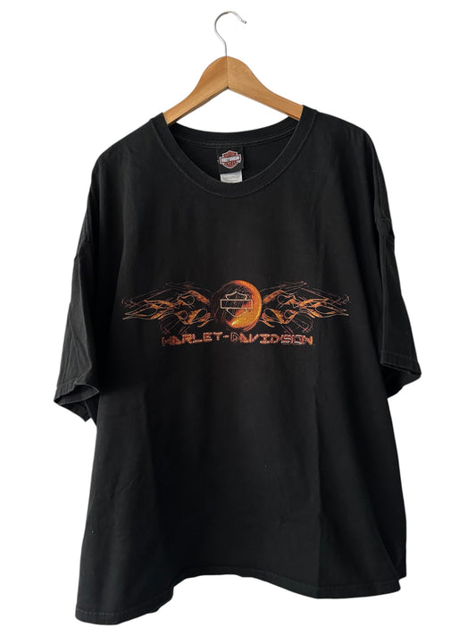 Vintage 00’ Harley Davidson Flame Tee