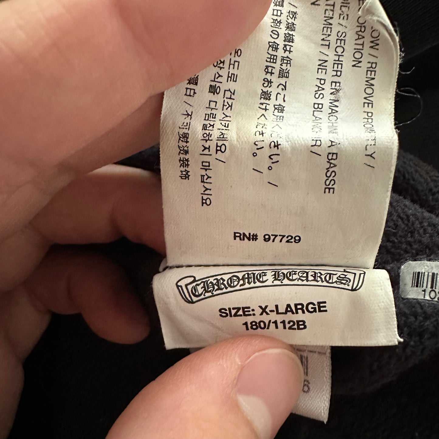 Chrome Hearts Floral Horseshoe Hoodie