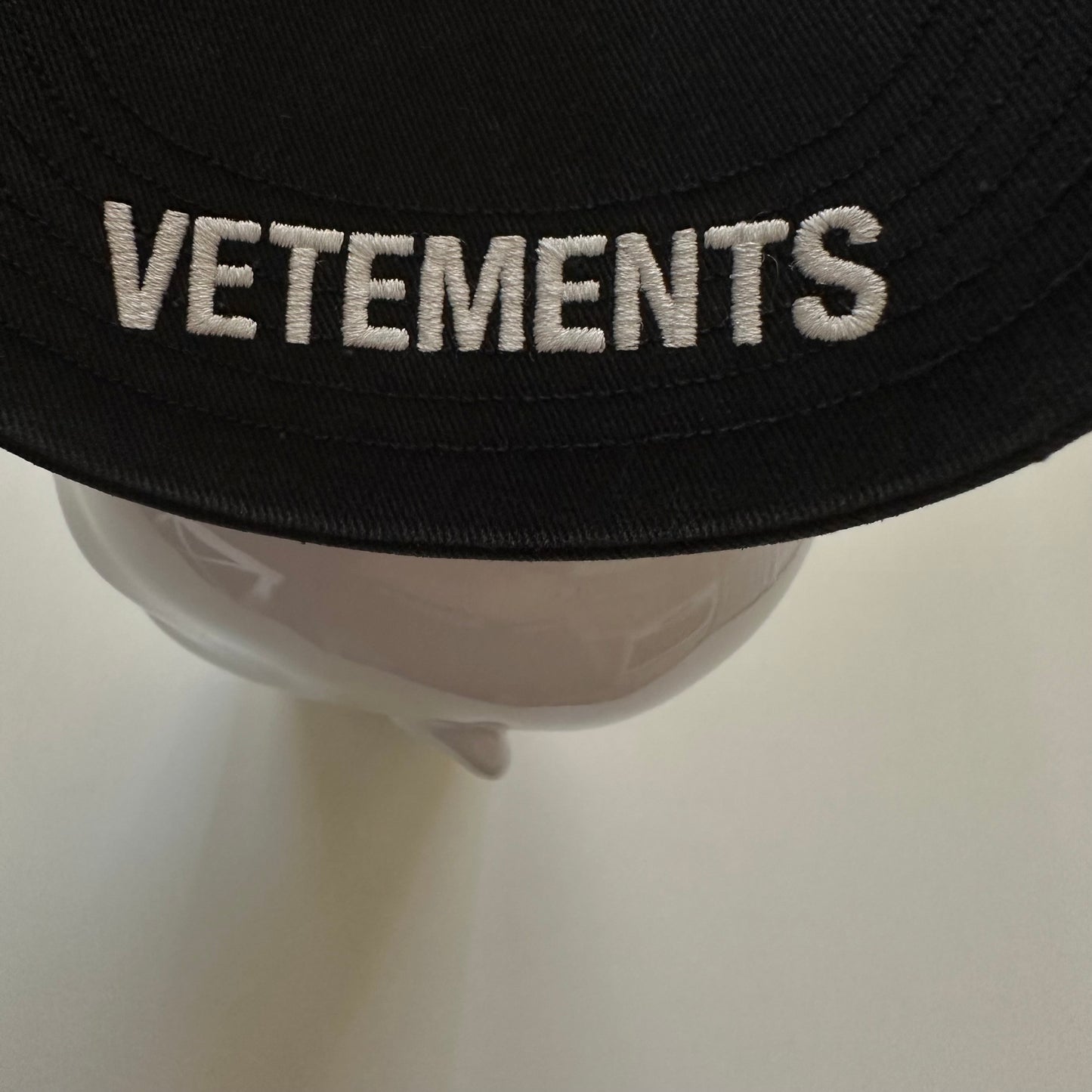 Vetements S/S 19 Distressed “Weekdays” Tuesday Cap