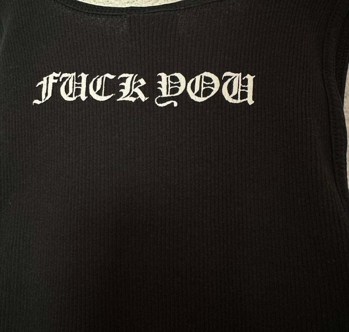 Chrome Hearts Fuck You Tank Top