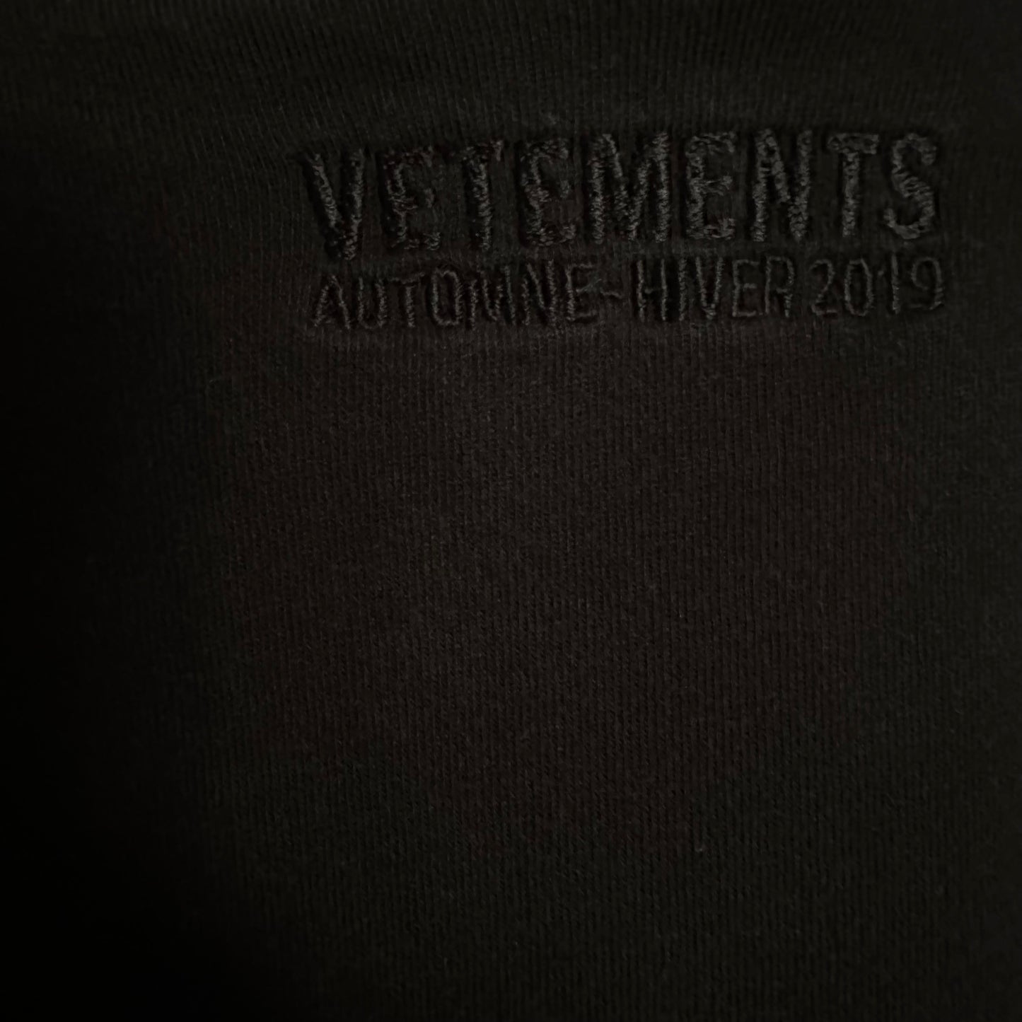 Vetements World’d Best Dad / Great Wall Of China Tee AW18