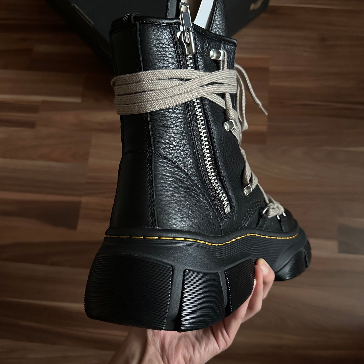 Rick Owens Dr. Martens 1460 DMXL Mega Lace Boot